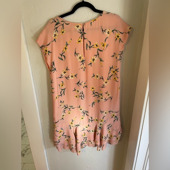 Joie Coreen Silk Floral High Low Tiered Ruffle Flounce Hem Dress - Picture 4 of 6